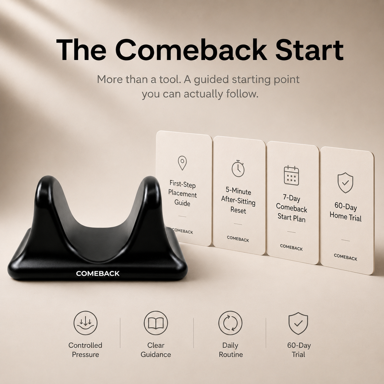 The Comeback Release- Guided Deep Hip Pressure Tool